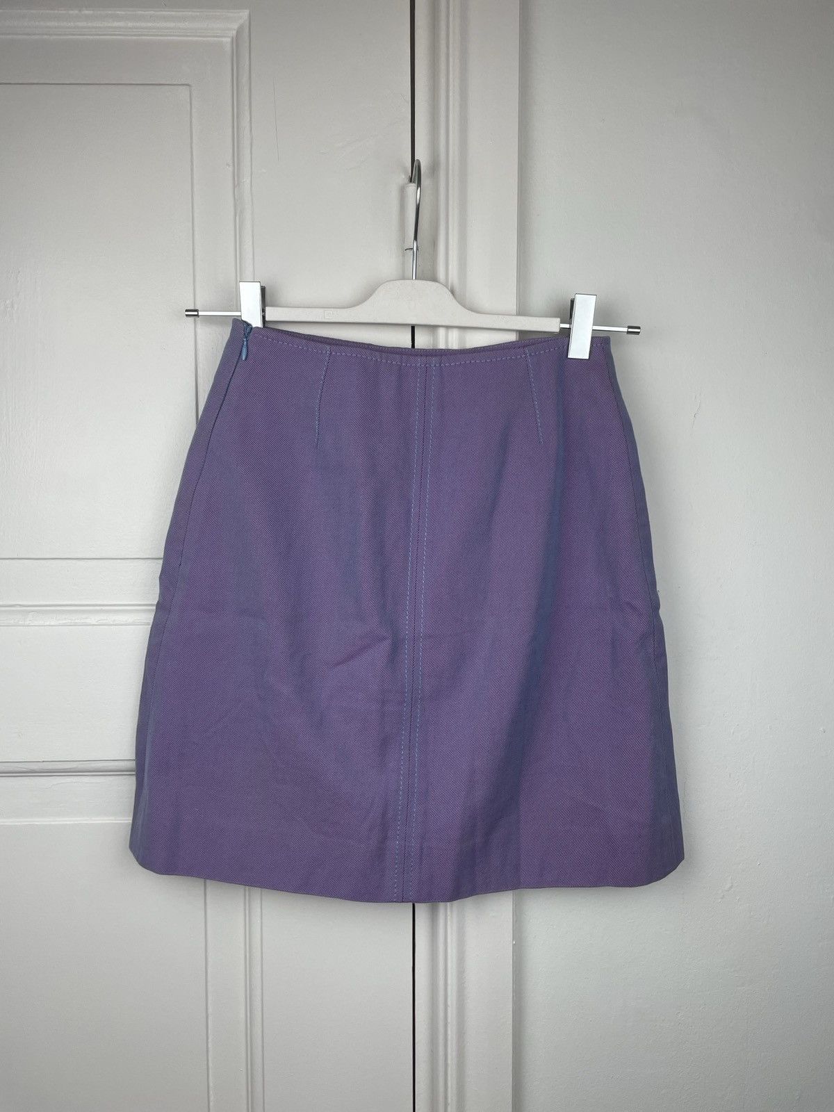 Acne Studios Acne Studios karola purple skirt ctn tw PSS16 Size 24" / US 00 / IT 34 - 4 Thumbnail