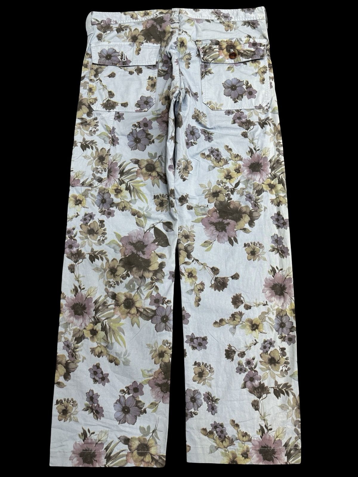 Ts(S) 💥Floral Style💥Archival ts(s) Light Baker Pant F588 Size US 35 - 2 Thumbnail
