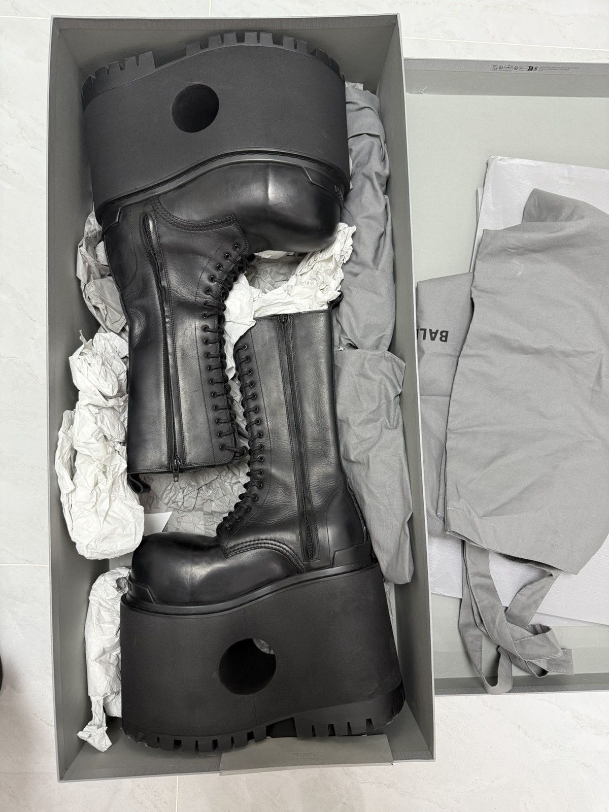 Balenciaga Balenciaga Runway Giant High Boots Sz.42 Size US 9 / EU 42 - 8 Thumbnail