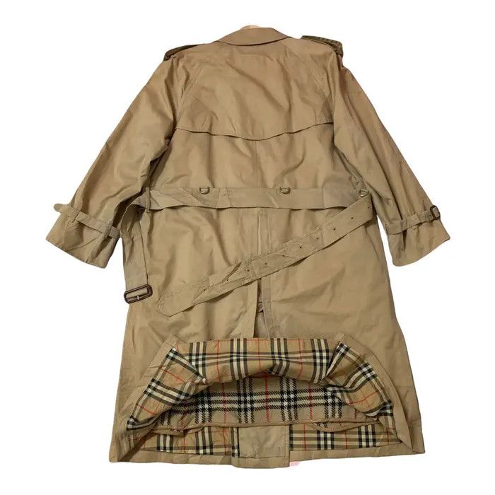 Burberry Burberrys Double Breasted Nova Check Trench Coat Size US M / EU 48-50 / 2 - 9 Thumbnail