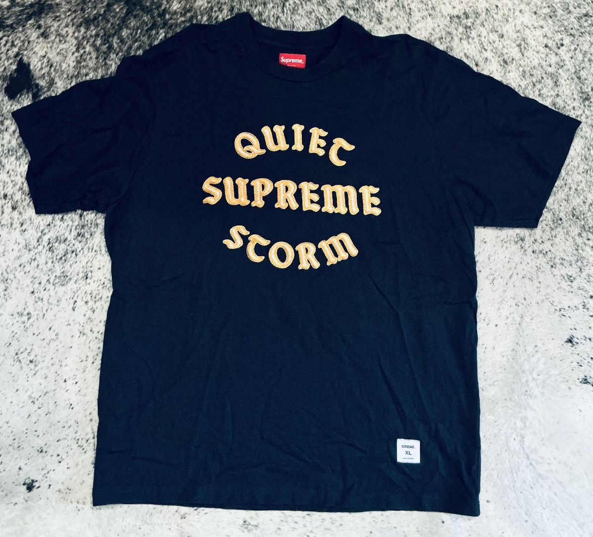 Supreme Quiet Storm” by Supreme x Real Bad Man – Size US XL / EU 56 / 4 - 1 Thumbnail