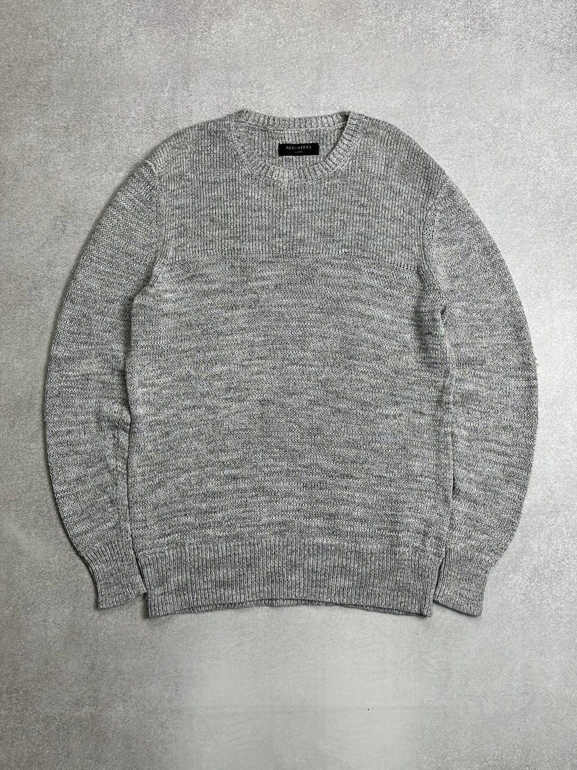 Allsaints Allsaints Big Knit Gray Sweater Mens L Size US L / EU 52-54 / 3 - 1 Thumbnail