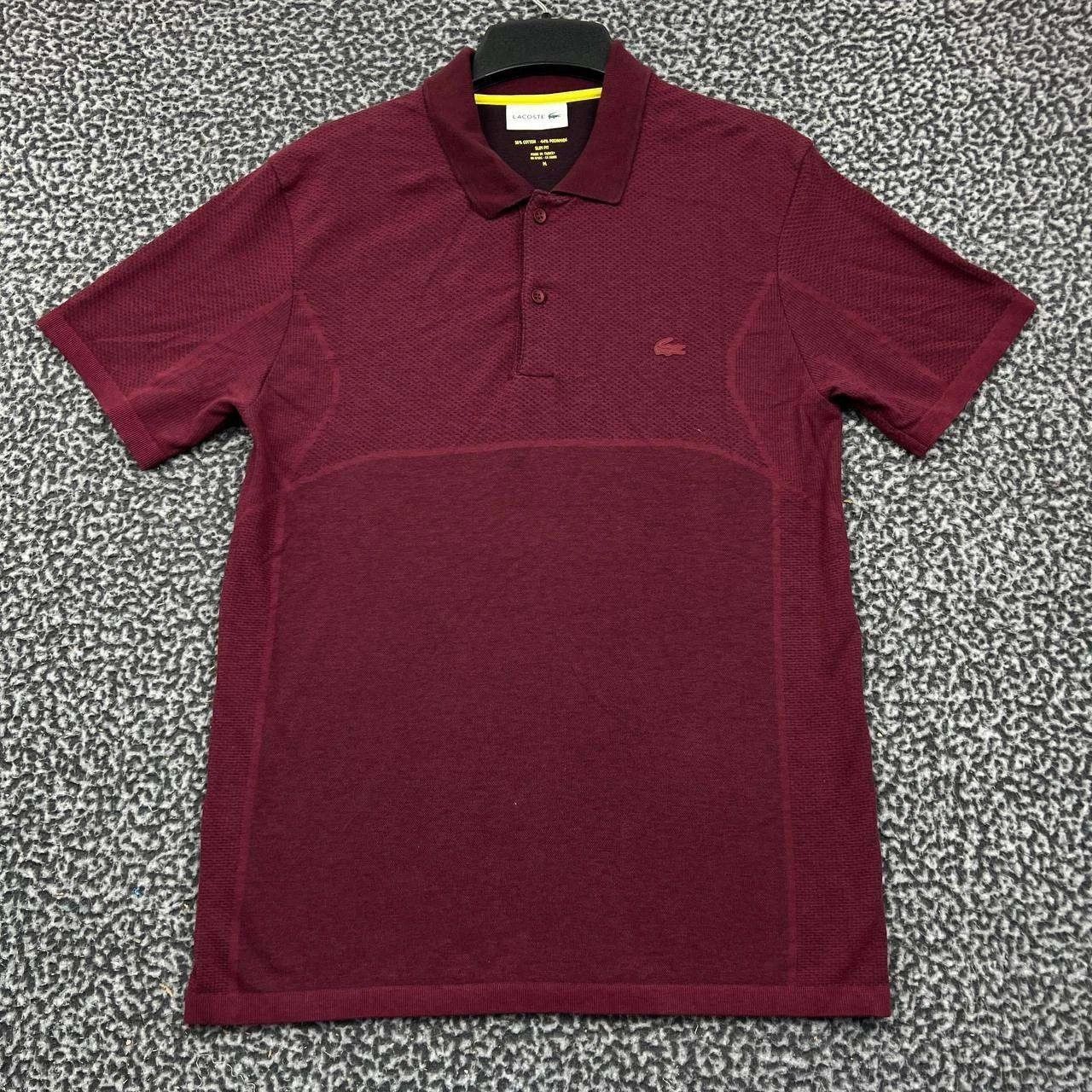 Lacoste Lacoste Polo Shirt Men Red Slim Fit Short Sleeve Collared M Size US M / EU 48-50 / 2 - 1 Thumbnail