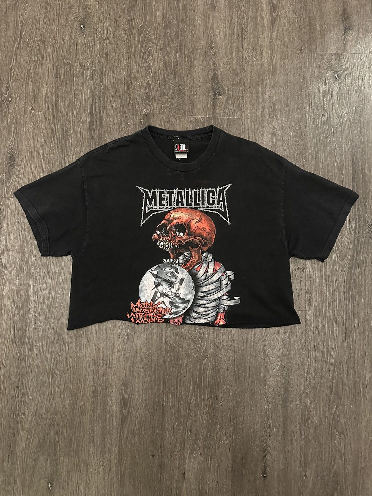 Giant × Metallica × Vintage GIANT TAG METTALICA MADLY IN ANGER 2004 ...