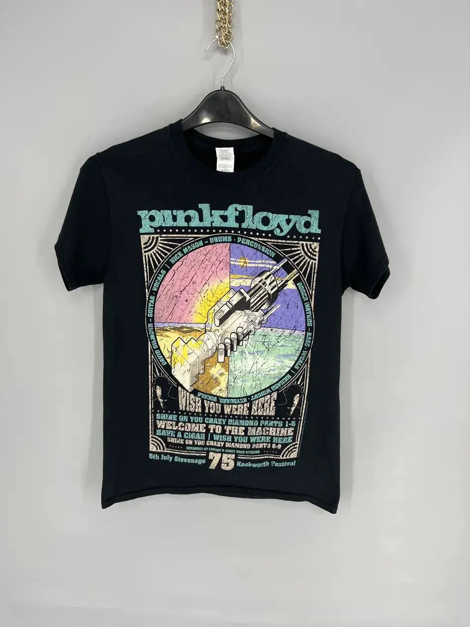 Vintage Vintage Y2K Pink Floyd Band Shirt Rock Band Tee Size US M / EU 48-50 / 2 - 1 Thumbnail
