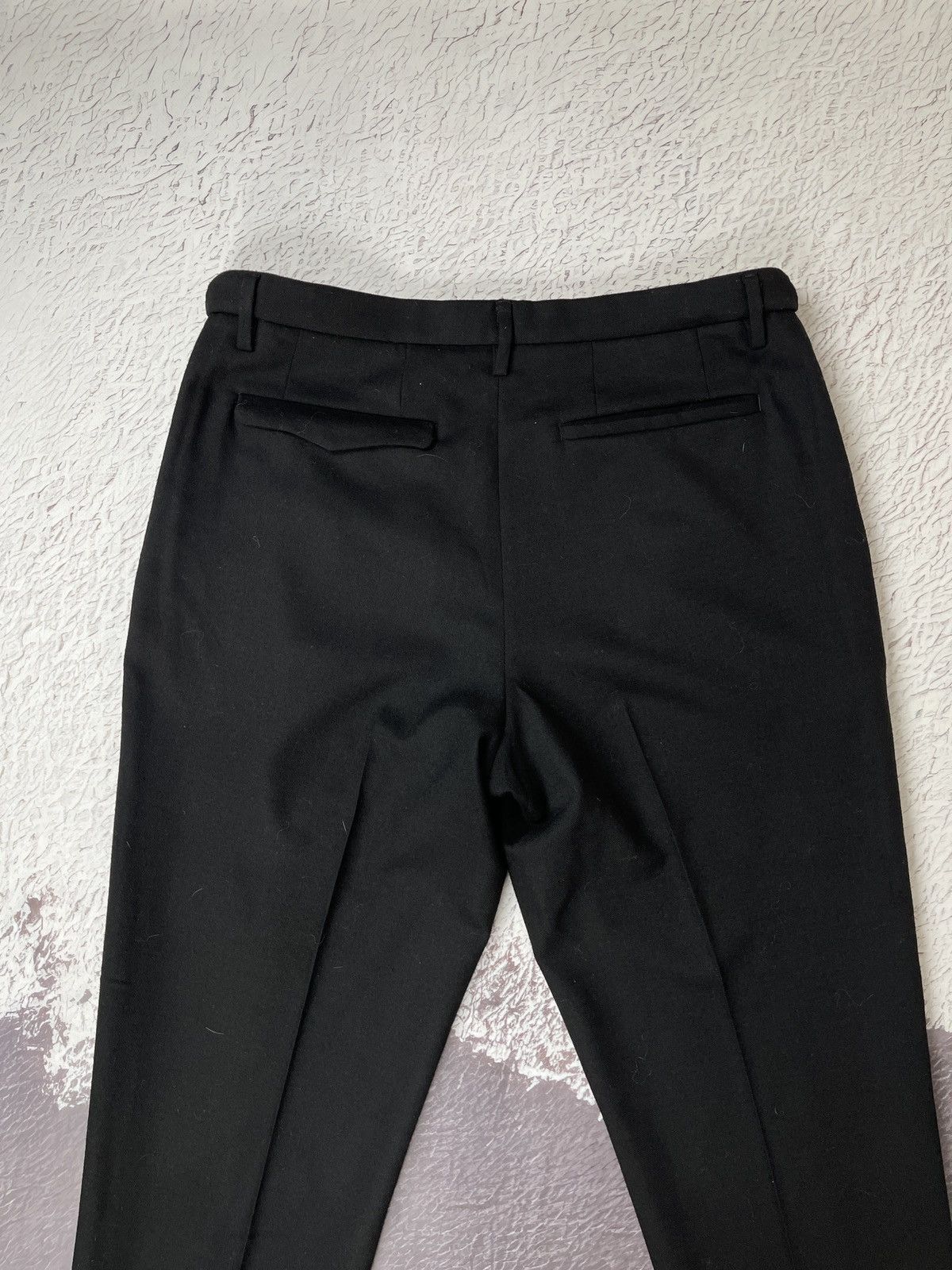 Barena Barena Venezia black wool classic casual pants Size US 34 / EU 50 - 15 Thumbnail