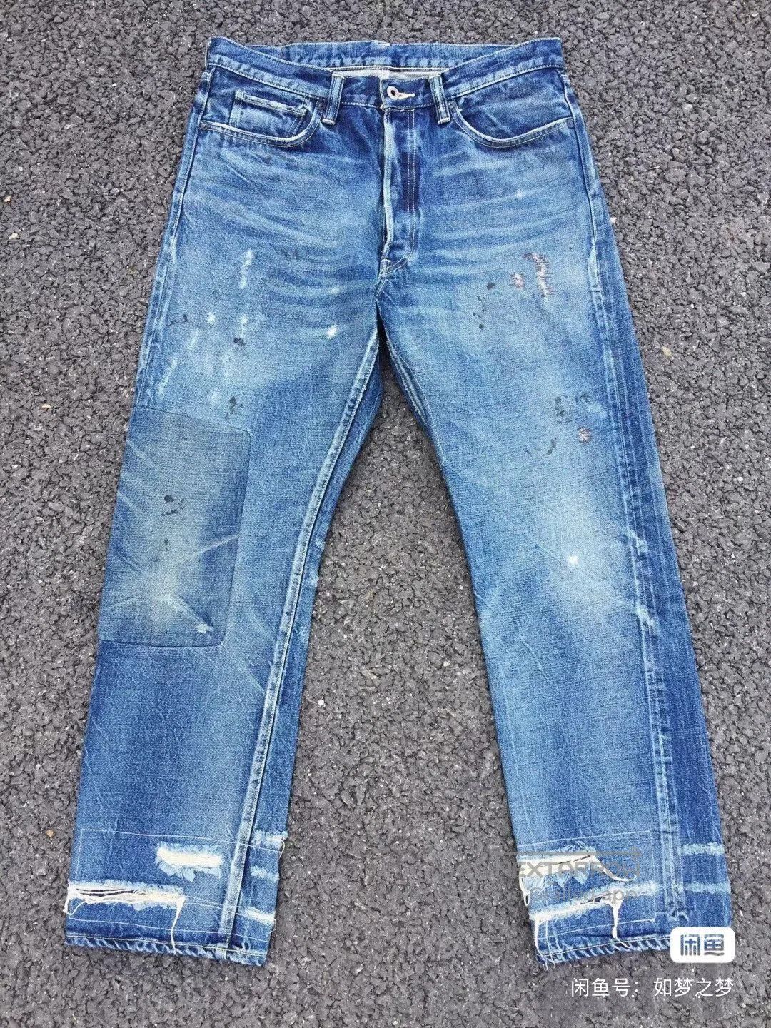 Jelado Jelado 44 Distressed Wash Jeans. Size US 28 / EU 44 - 1 Thumbnail