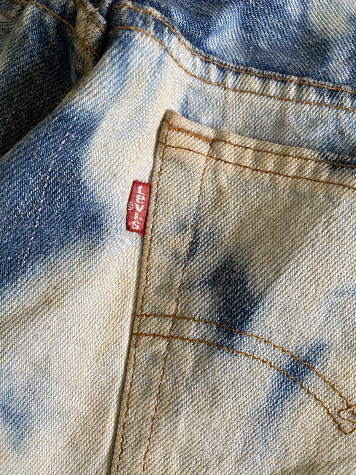 Japanese Brand × Levi's × Levi's Vintage Clothing Vintage Levi’s X Fine Garment Toll Free Remake Jeans Size US 30 / EU 46 - 11 Thumbnail