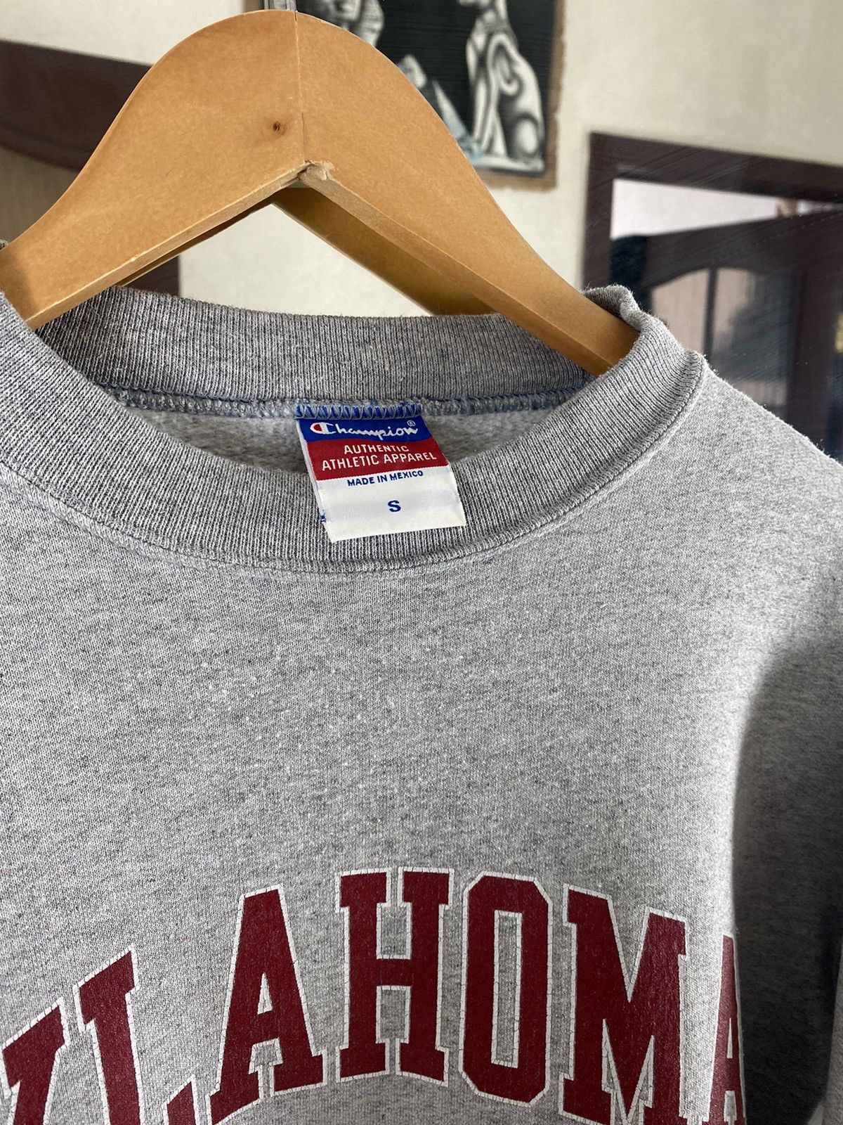 Champion Vintage Champion 90s Sweatshirt Oklahoma Crewneck Size US S / EU 44-46 / 1 - 6 Thumbnail