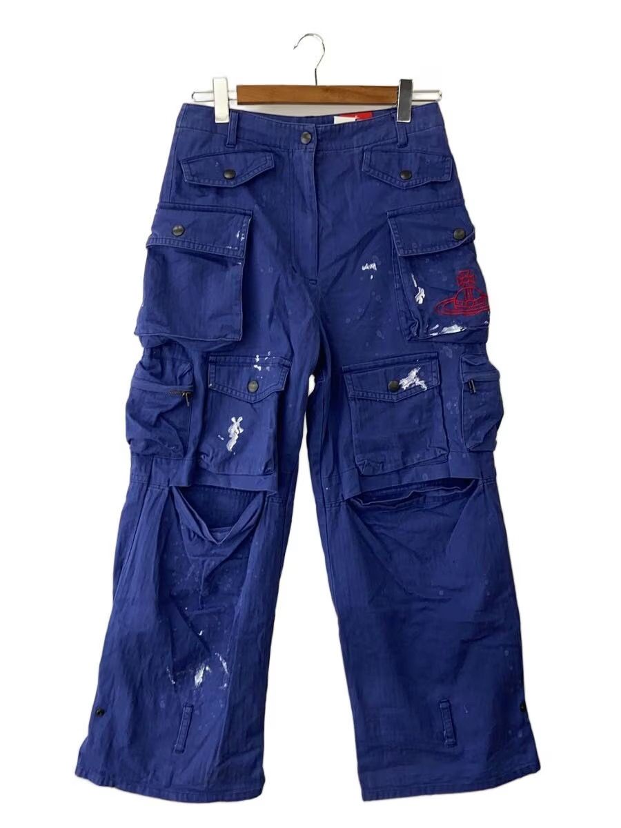 Vivienne Westwood Paint Splatter Orb Multi Pocket Cargo Pants Size US 31 - 1 Thumbnail