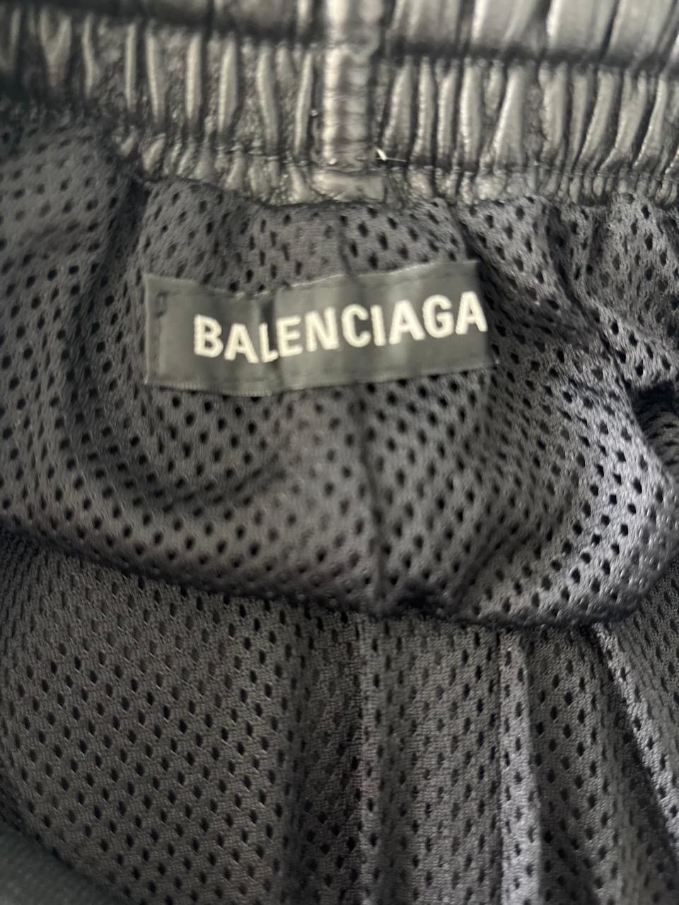 Balenciaga 3B Icon Sports Leather Track Suit Pants Size US 30 / EU 46 - 7 Thumbnail
