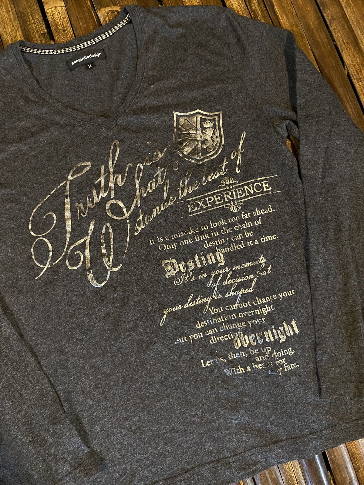 If Six Was Nine SEMANTICDESIGN IFSIXWASNINE STYLE LONG SLEEVE Size US M / EU 48-50 / 2 - 2 Thumbnail