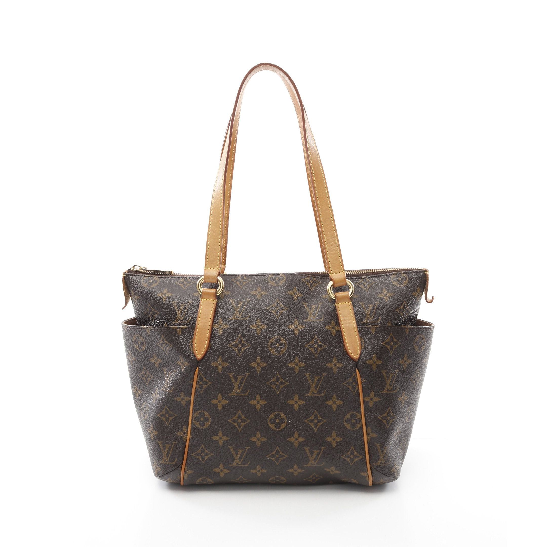 Louis Vuitton Totally Pm Monogram Shoulder Bag Tote Leather Brown, Women's