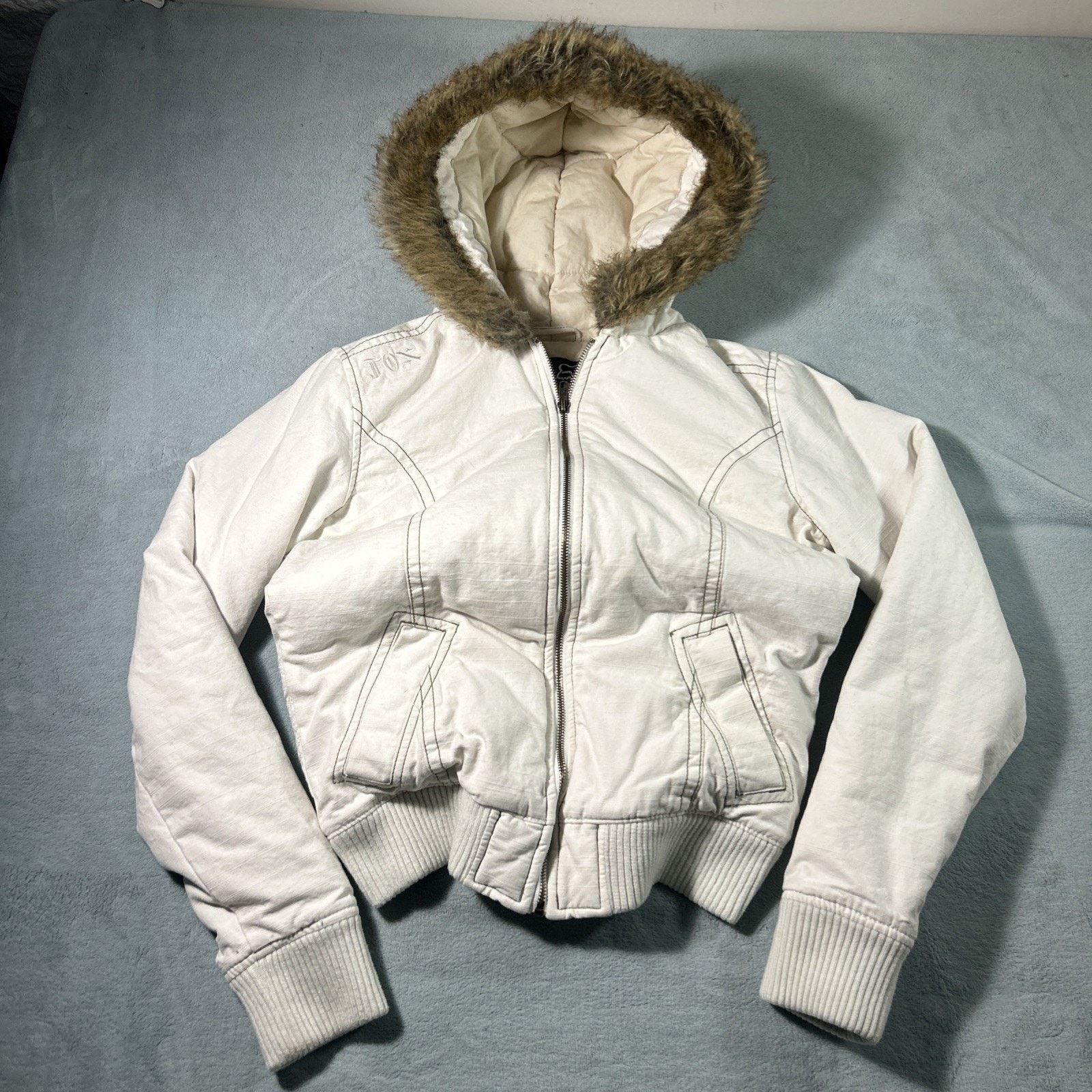 Fox Racing Fox Racing Fur Hood Jacket Ws Medium Zip Hoodie Stitch Size M / US 6-8 / IT 42-44 - 1 Thumbnail
