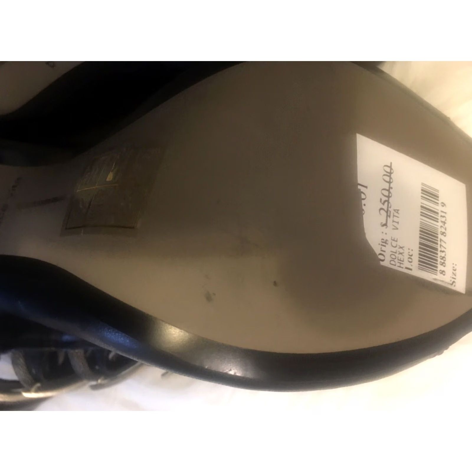 Dolce Vita Dolce Vita Black Strappy Peep Toe Block Heels 9.5 Size US 10 / IT 40 - 6 Thumbnail