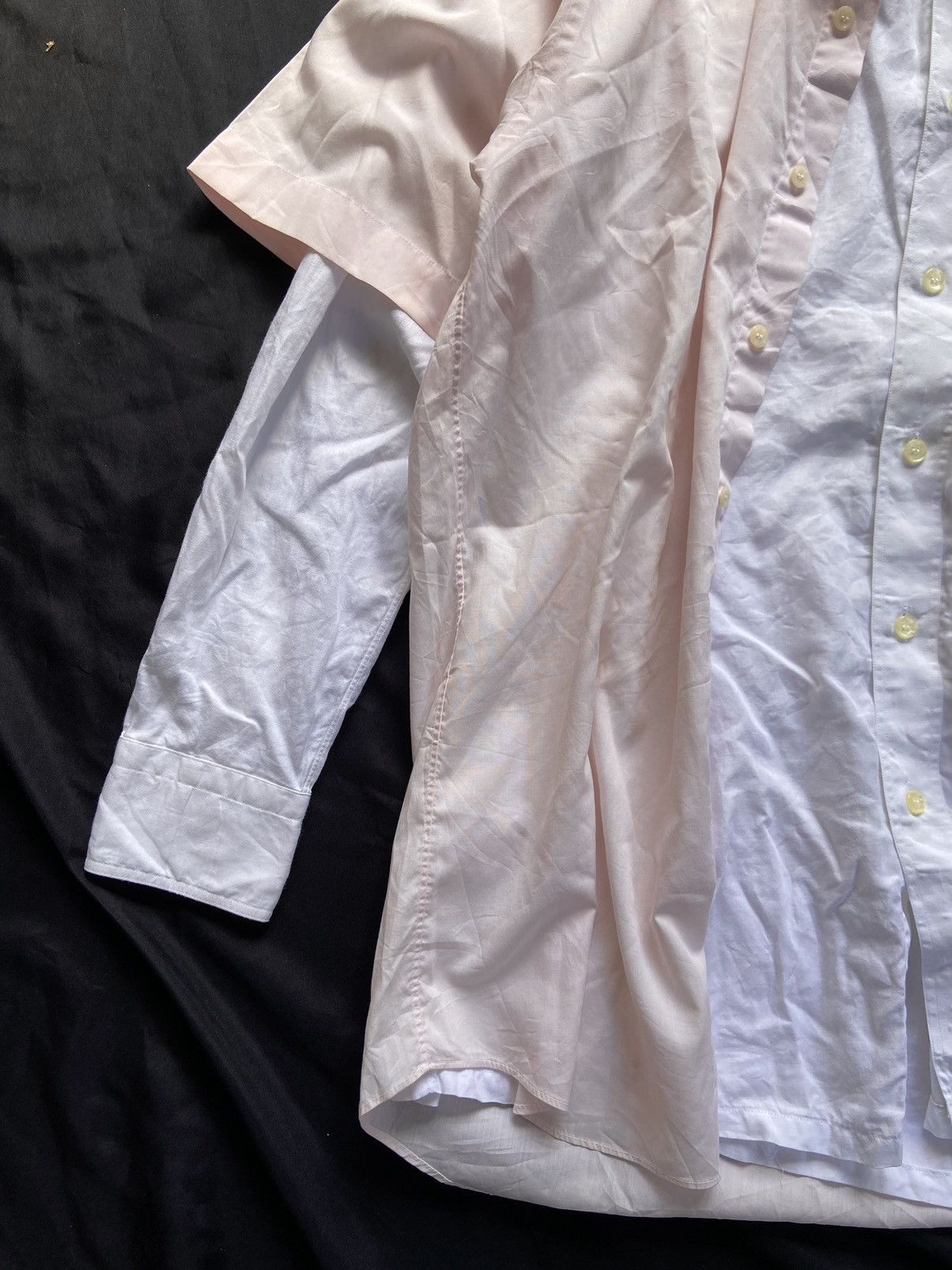 Christian Dior Monsieur × Vintage VINTAGE CHRISTIAN DIOR 2 IN 1 CASUAL BUTTON SHIRT Size US XL / EU 56 / 4 - 6 Thumbnail