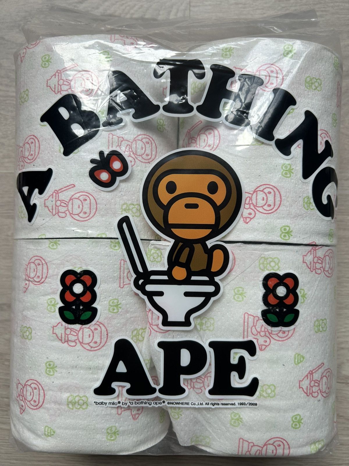 Bape 2009 A Bathing Ape Baby Milo Toilet Paper Size ONE SIZE - 2 Thumbnail