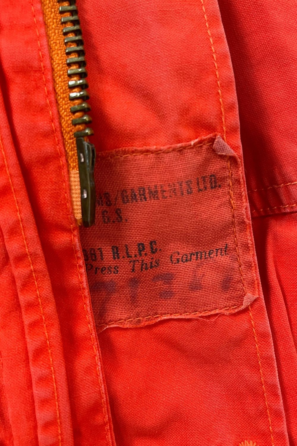 POLO RALPH LAUREN U.S.R.L. FIELD JACKET “SAFETY RED” SZ L image 7