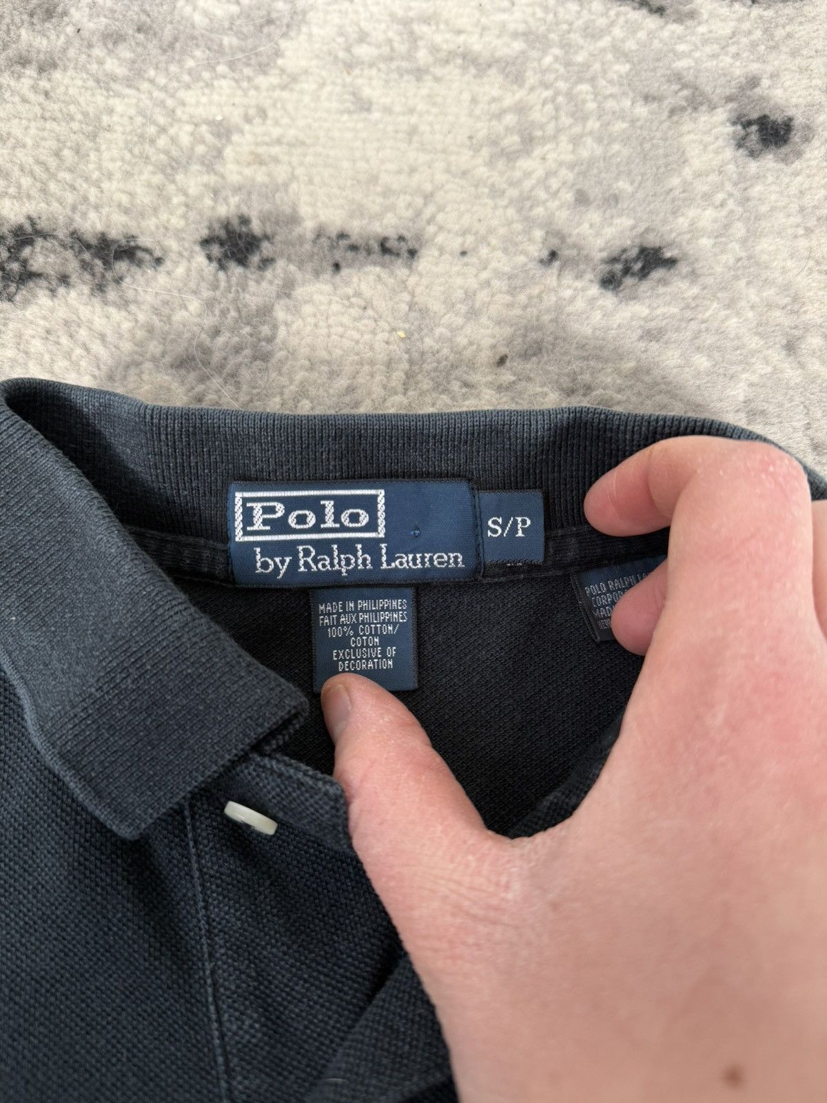 Polo Ralph Lauren Polo Ralph Lauren Navy Polo Shirt Size US S / EU 44-46 / 1 - 4 Thumbnail