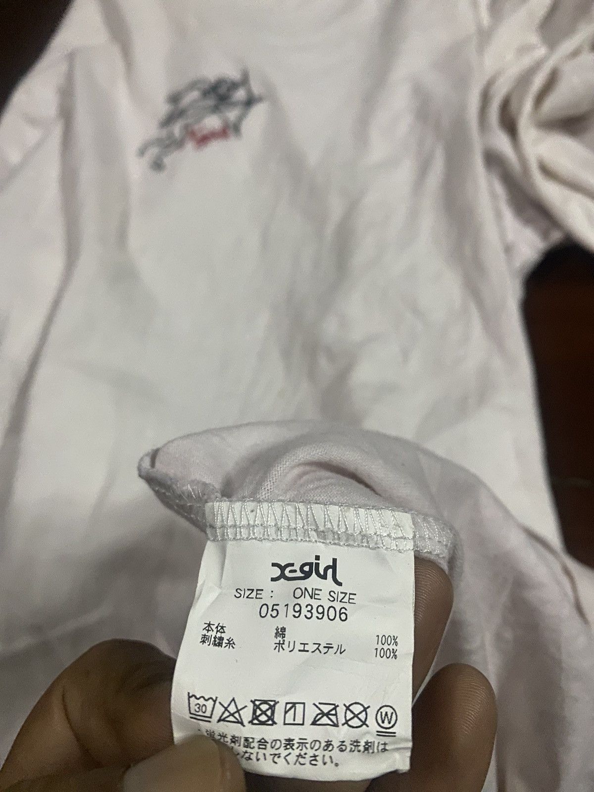 Vintage × Xlarge Rare x-girl angle baggy center logo embroidered Size US XXL / EU 58 / 5 - 7 Thumbnail