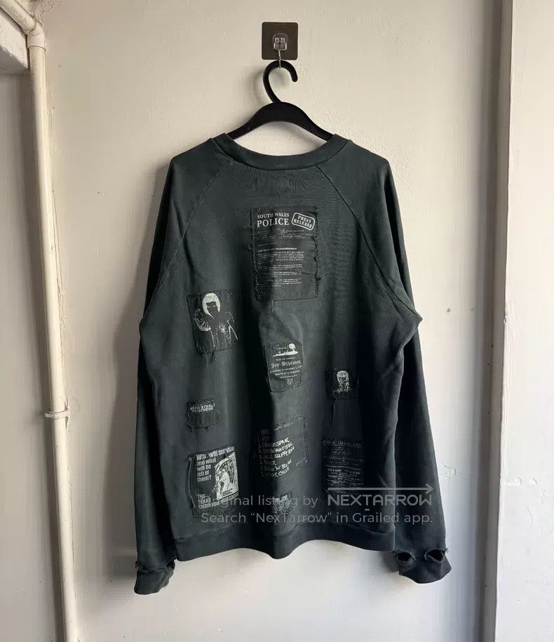 Raf Simons SS02 “ We Believe “ Striped L/S T-Shirt | Grailed
