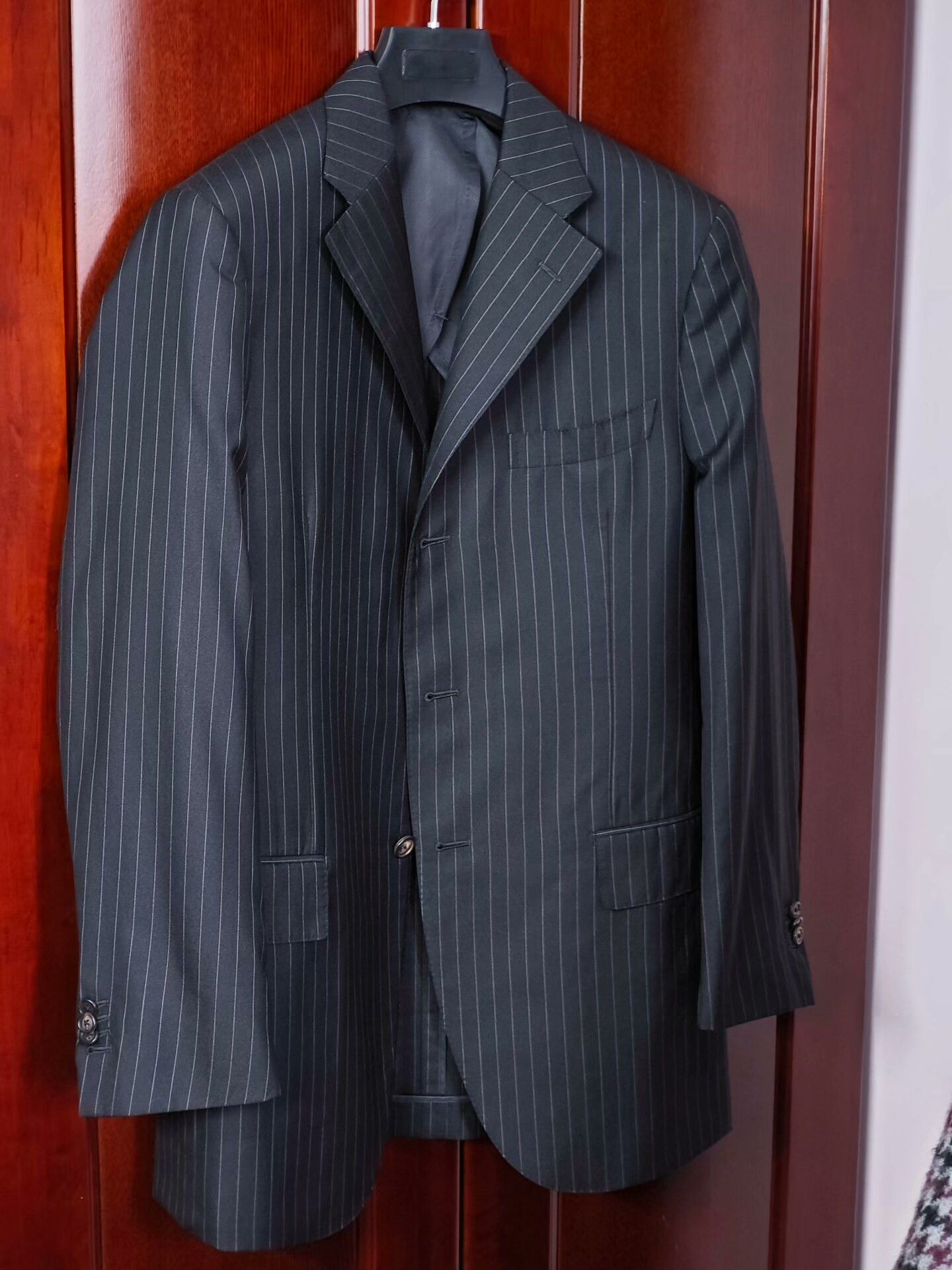 Loro Piana Italian Loro Piana Wool Silk Custom Suit Size US M / EU 48-50 / 2 - 1 Thumbnail