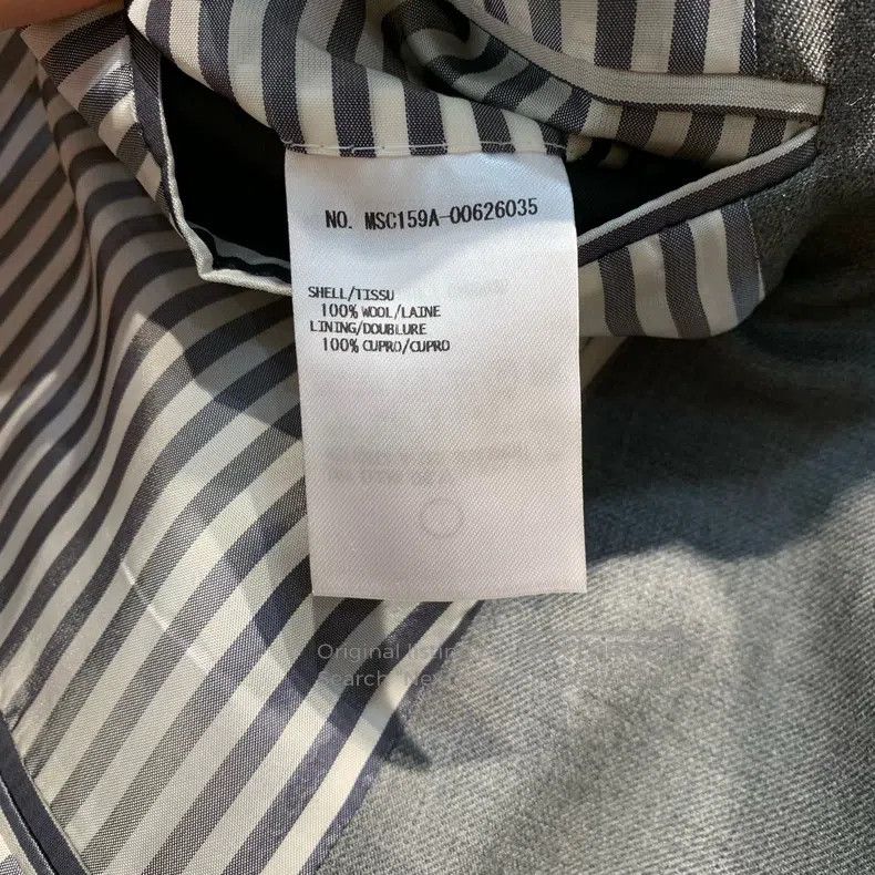 Thom Browne Thom Browne size 2 Solid Color Button Suit Set Size 42S - 4 Thumbnail