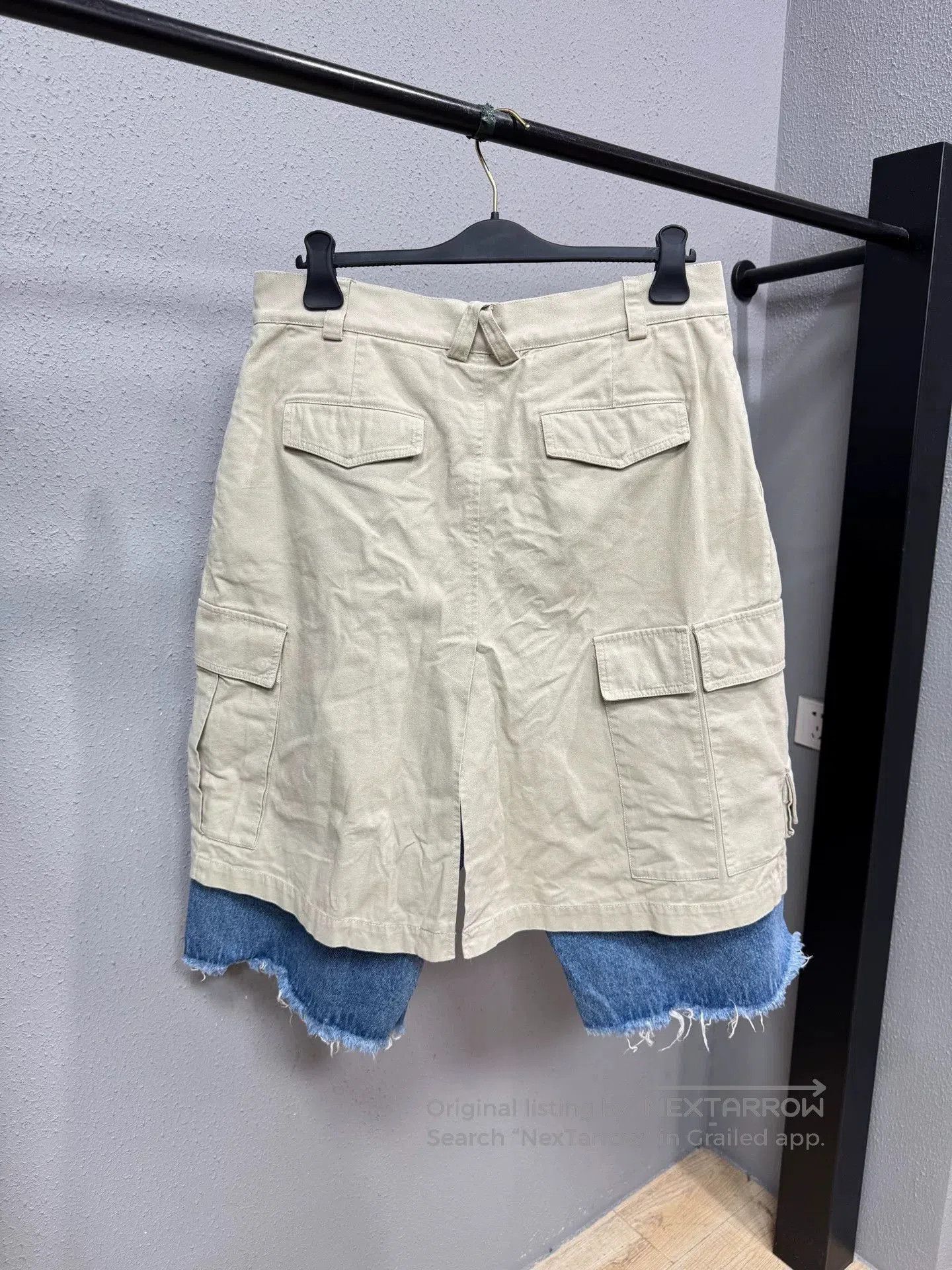 Ambush Design Ambush Distressed Denim Shorts. Size US 35 - 2 Thumbnail