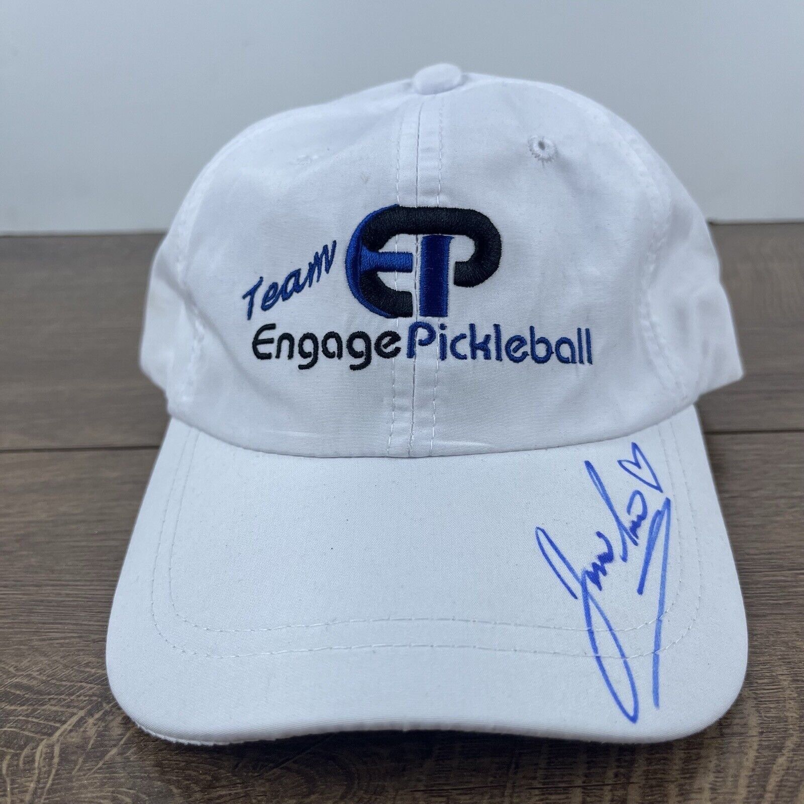 Other Engage Pickleball Hat Team Enage Hat White Adjustable Hat Wh Size ONE SIZE - 3 Thumbnail