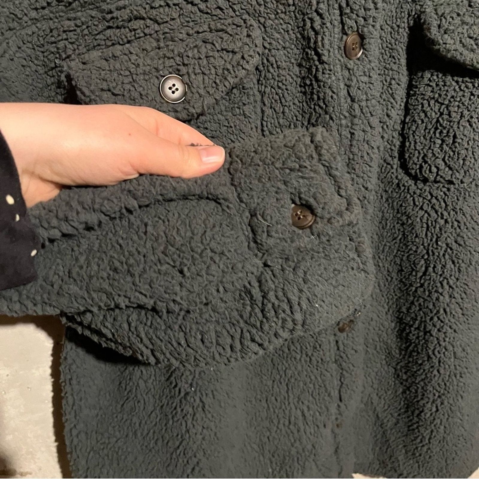Other 32 DEGREES - Women's Cozy Fleece Shirt Jacket Grey - XL/XXL Size XXL / US 16-18 / IT 52-54 - 4 Thumbnail