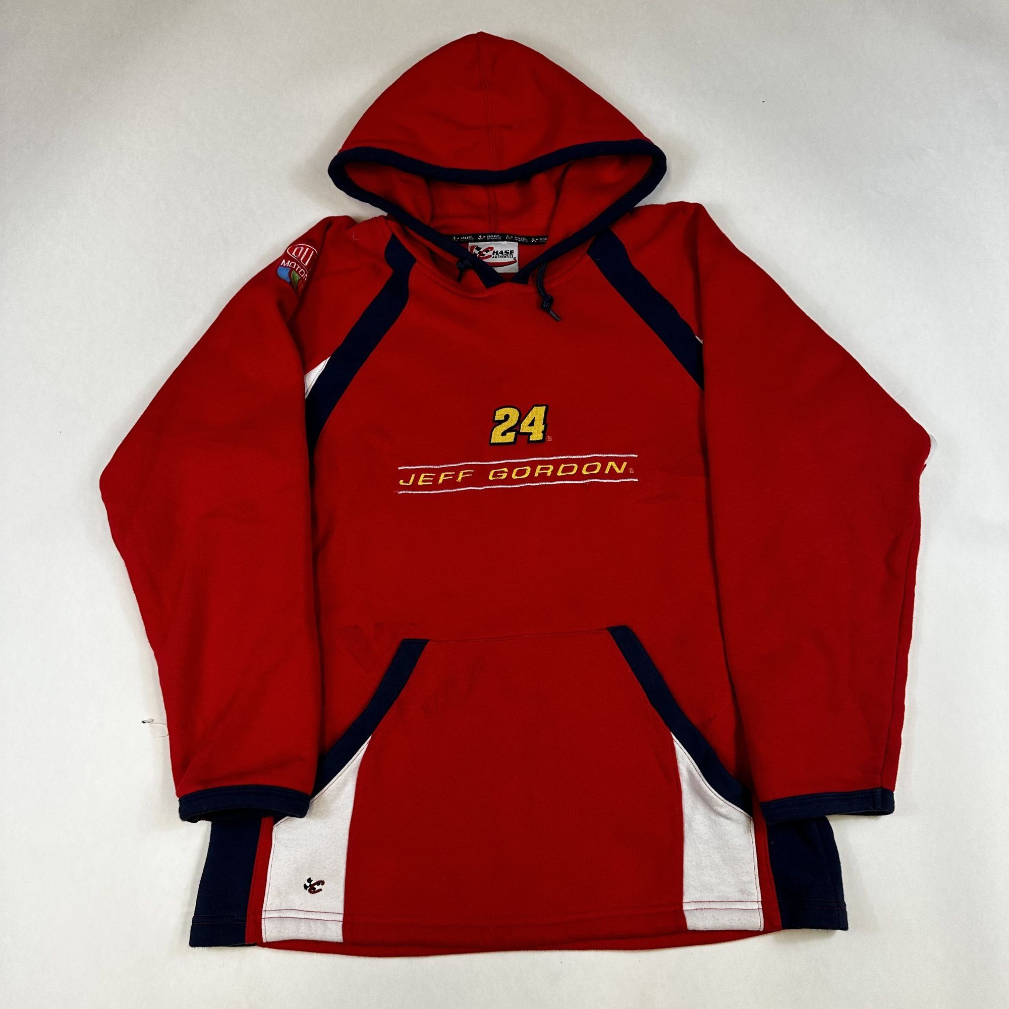 Chase Authentics Jeff Gordon Chase Authentics Red Hoodie Sweatshirt Size S Co Size US S / EU 44-46 / 1 - 1 Thumbnail