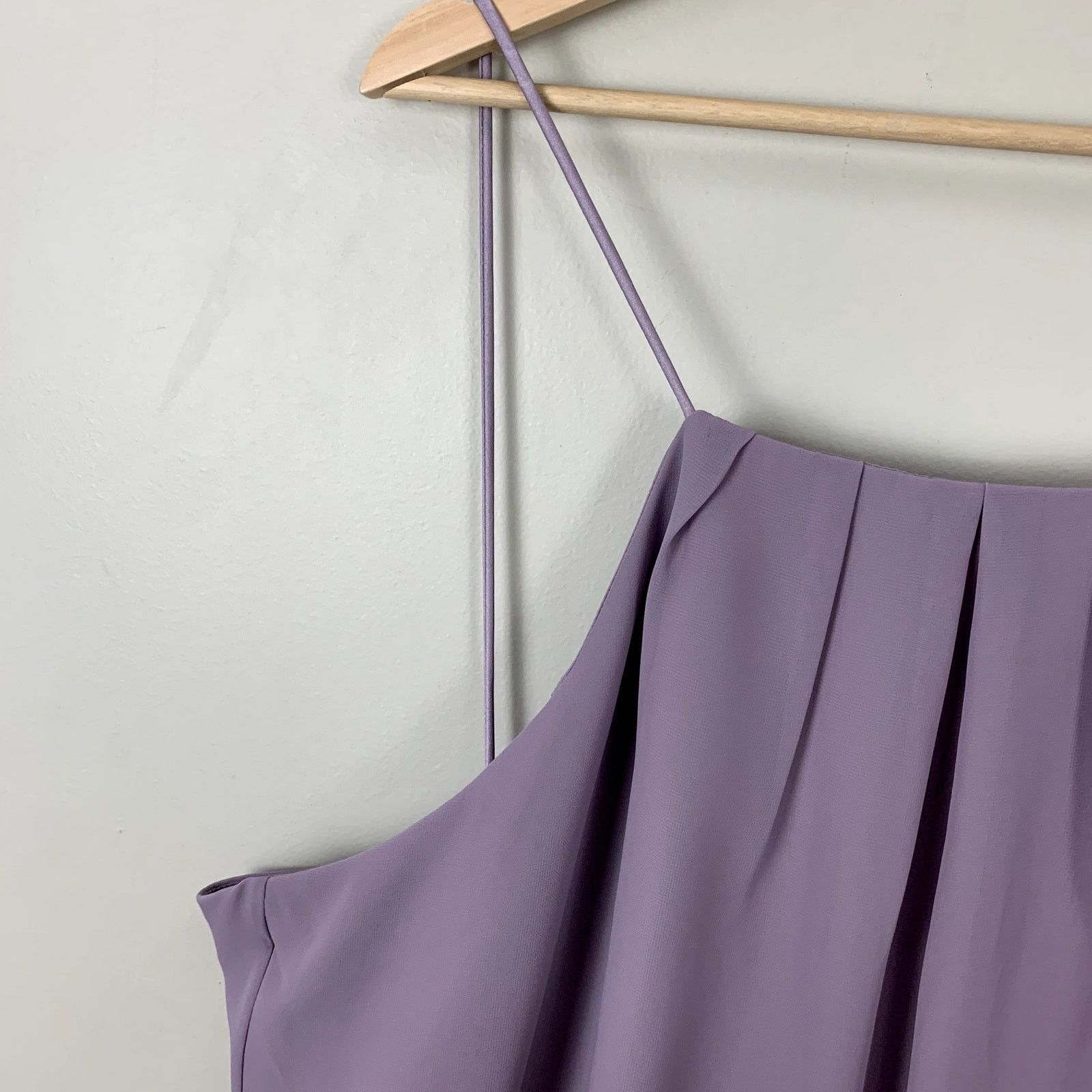 Other Sorella Vita Purple Maxi Chiffon Bridesmaid Dress 8872 28 Size ONE SIZE - 5 Thumbnail