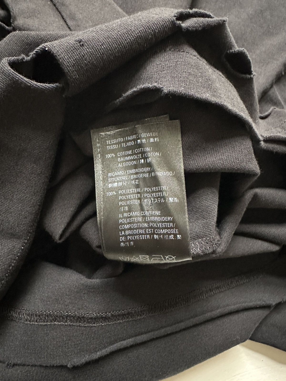 Balenciaga Distressed ripped oversized tee Size US XS / EU 42 / 0 - 7 Thumbnail