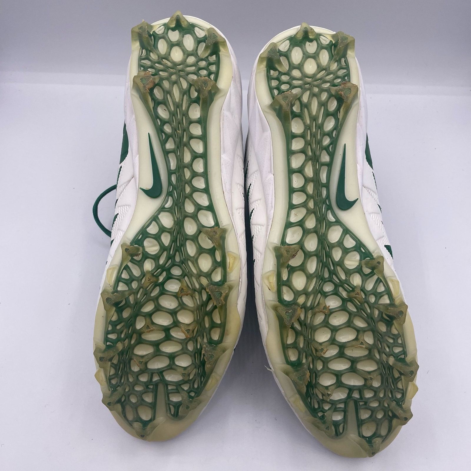 Nike Nike Alpha Pro Menace Football Cleats Green White Mens 13 Size US 13 / EU 46 - 9 Thumbnail