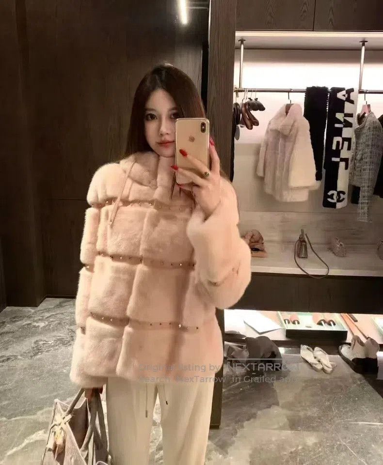 Valentino Valentino Pink mink coat Size XS / US 0-2 / IT 36-38 - 6 Thumbnail