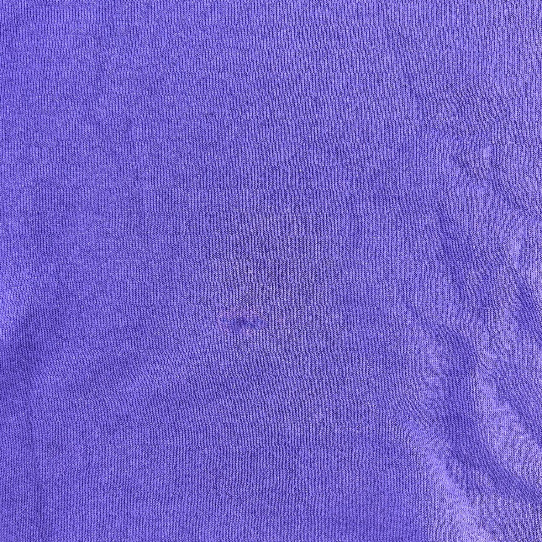 Vintage VINTAGE Onieta Sweatshirt Mens L Purple Crew Neck Pullover Fleece Blank USA 90s Size US L / EU 52-54 / 3 - 6 Thumbnail