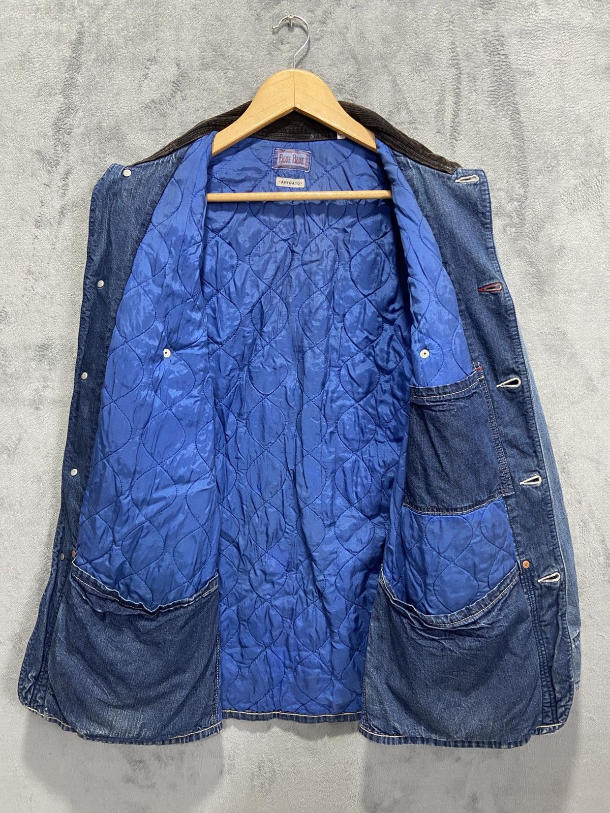 Blue Blue Japan Vintage Blue Blue Japan Arigato Denim Jacket Size US L / EU 52-54 / 3 - 3 Thumbnail