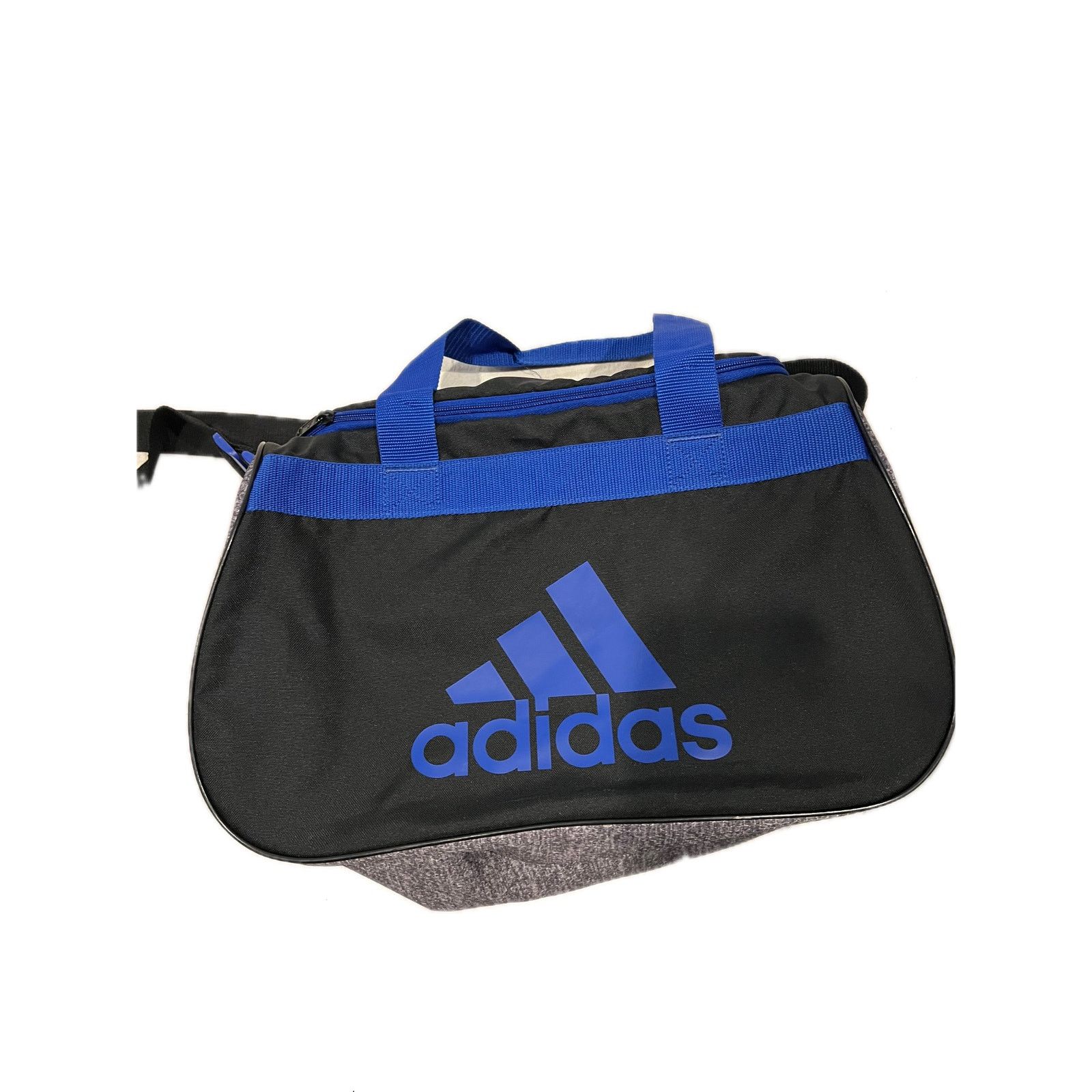Adidas Adidas Defender Small 16"x10"x8" Black Blue Duffel Gym Bag Size ONE SIZE - 1 Thumbnail