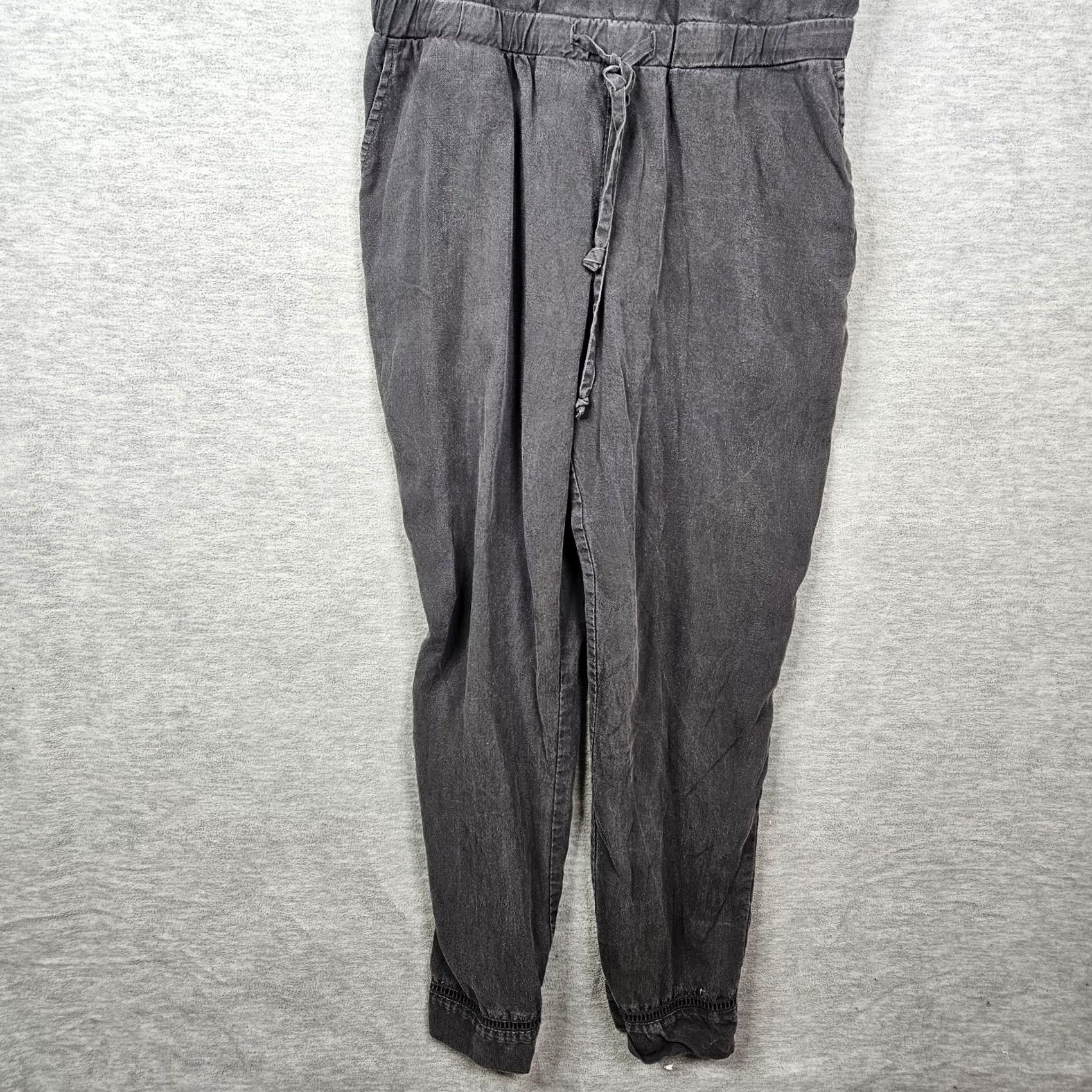 CLOT Cloth & Stone Women's Dark navy V-neck Cross Back Jumpsuit Size S Size 28" / US 6 / IT 42 - 3 Thumbnail