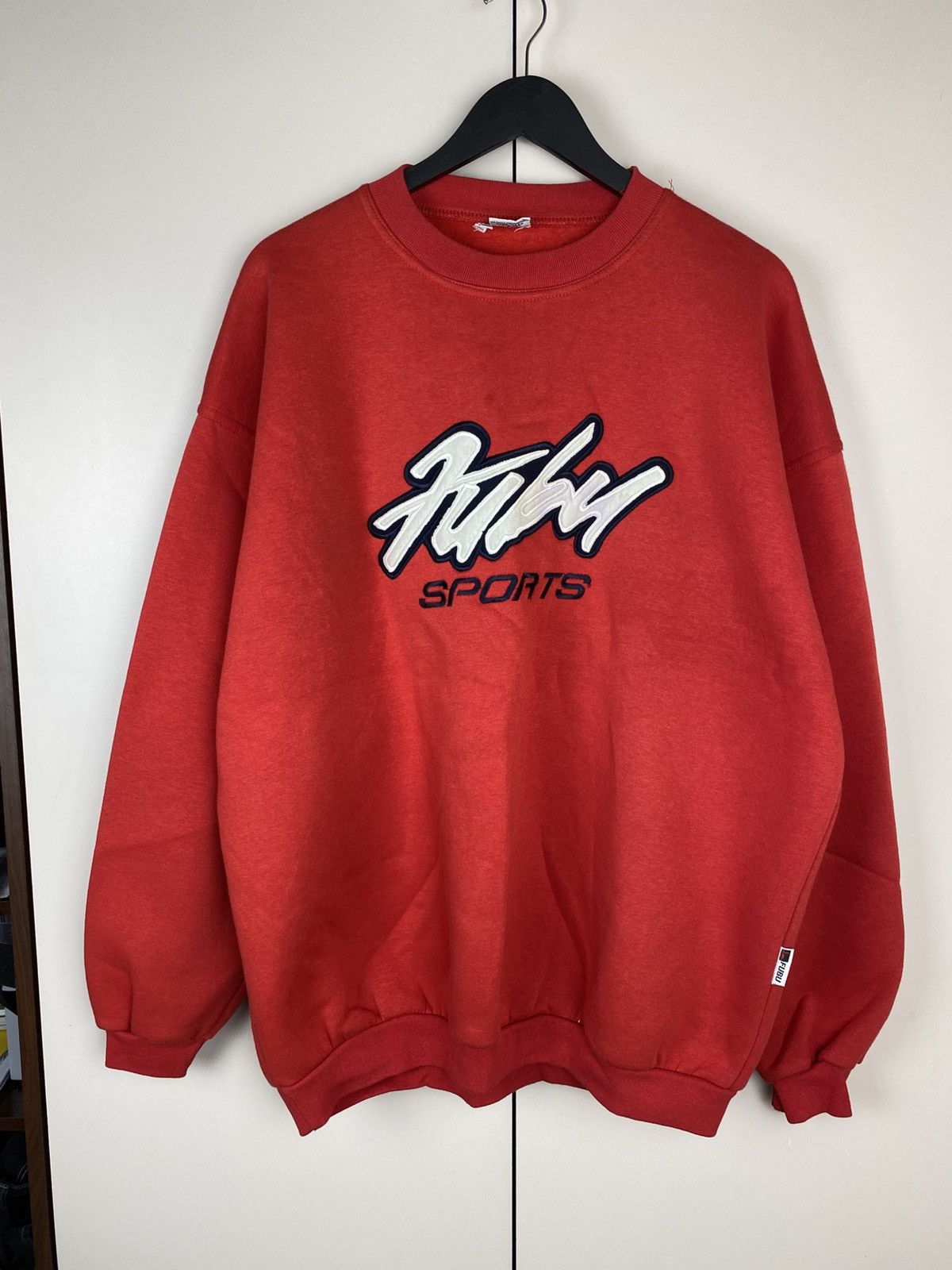 Fubu VINTAGE BOXY FUBU SPORTS CREWNECK Very Oversized Sweatshirt Size US XL / EU 56 / 4 - 1 Thumbnail