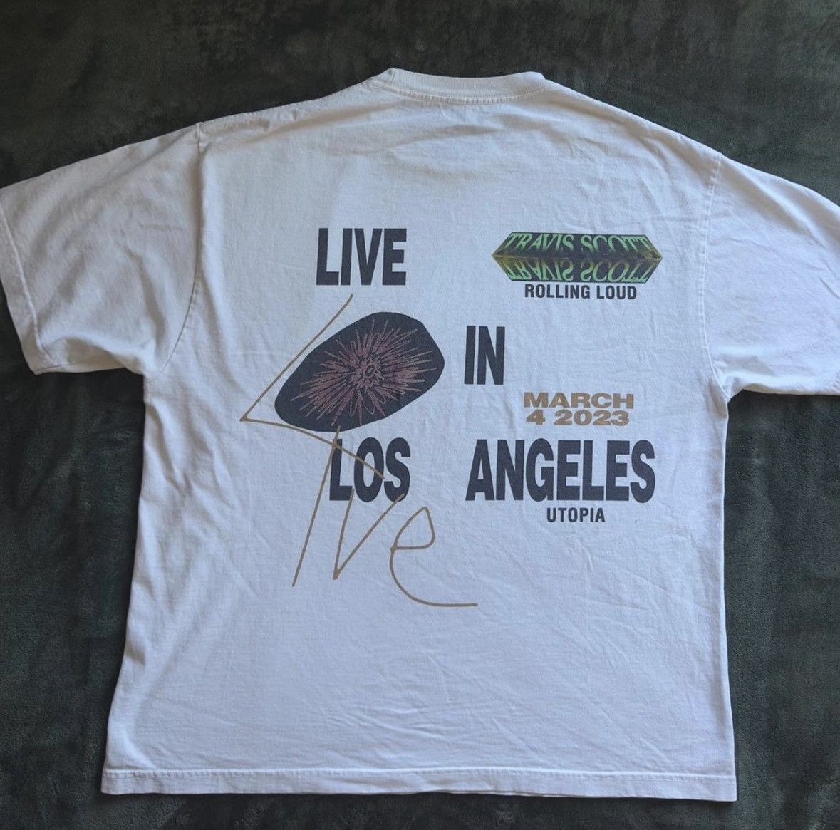 Rolling Loud × Travis Scott Travis Scott Rolling Loud LA 2023 UTOPIA Size US XL / EU 56 / 4 - 2 Thumbnail