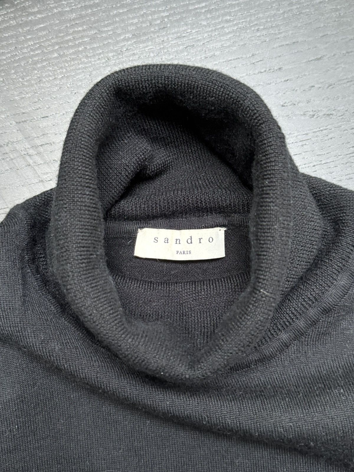 Sandro Sandro black turtleneck Size US M / EU 48-50 / 2 - 2 Thumbnail