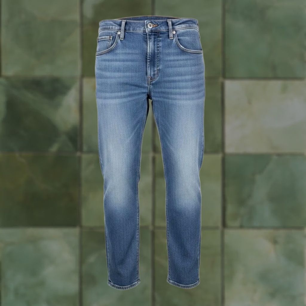 Levi's Levi's 502 Jeans Mens 36x30 Blue Light Wash Tapered Stretch Denim Zip Fly Regular Fit 5-Pocket Blue Mens Size US 36 / EU 52 - 1 Thumbnail