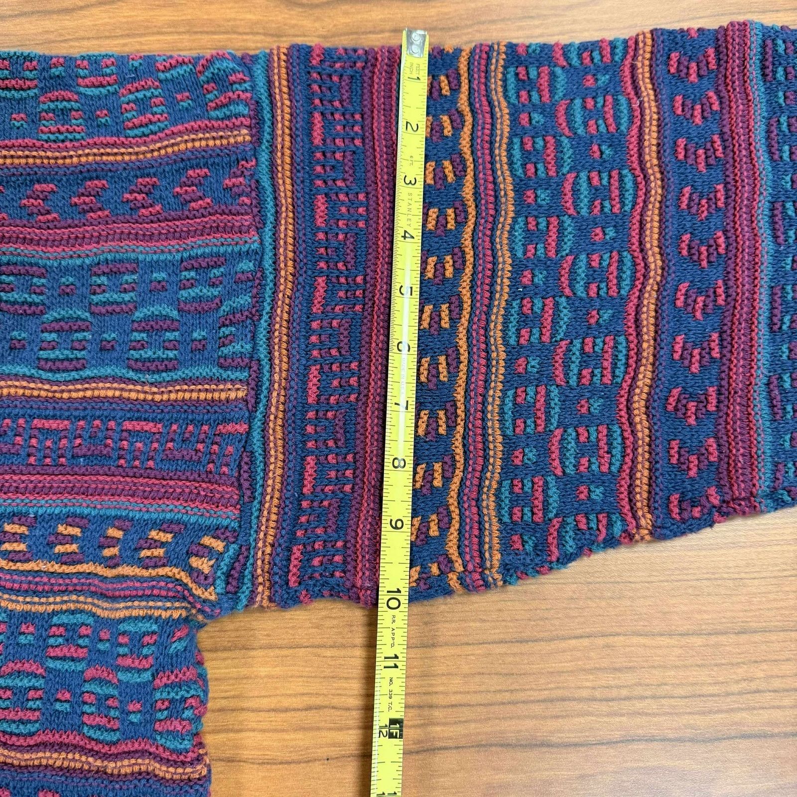 Other Crossings Sweater Retro Textured 3D Knitted Pullover Sweater Size US M / EU 48-50 / 2 - 6 Thumbnail