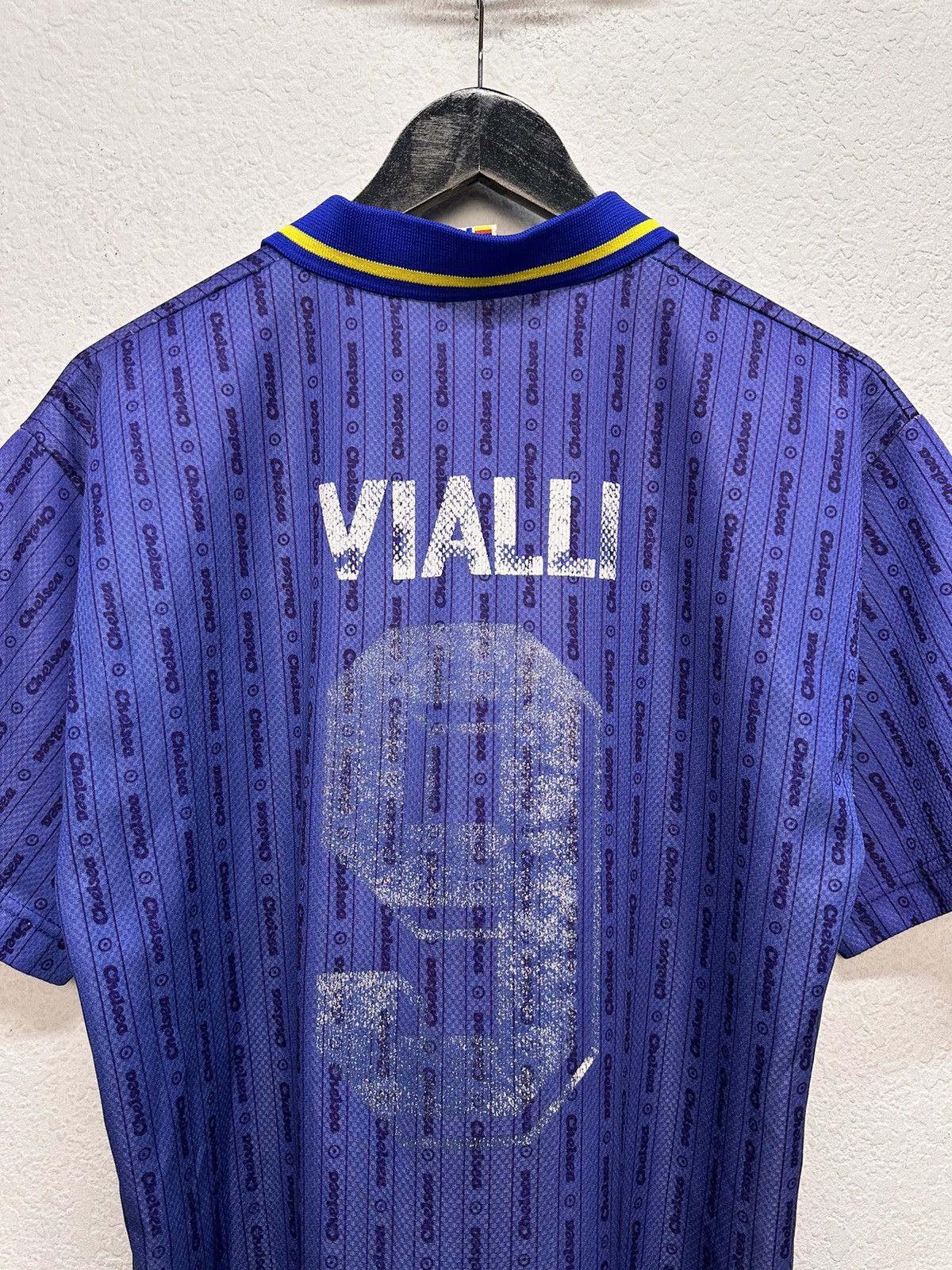 Adidas Vintage 90s Blue Soccer Jersey Chelsea Club Rare Graphic Size US M / EU 48-50 / 2 - 9 Thumbnail