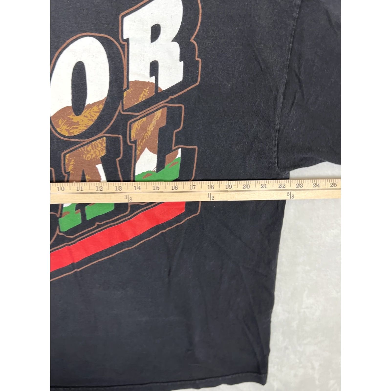 Vintage VINTAGE Nor Cal T-Shirt Mens XL Black California Flag Y2K Grunge Skater Shirt Regular Crew Neck Short Sleeve Graphic Print Stars California 1990s Mens Size US XL / EU 56 / 4 - 5 Thumbnail