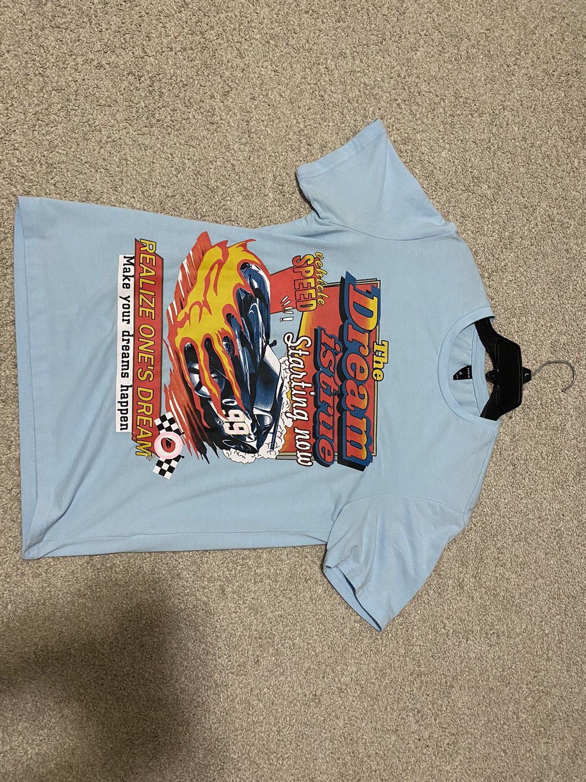 Other Sky Blue Graphic Tee Size US XS / EU 42 / 0 - 1 Thumbnail