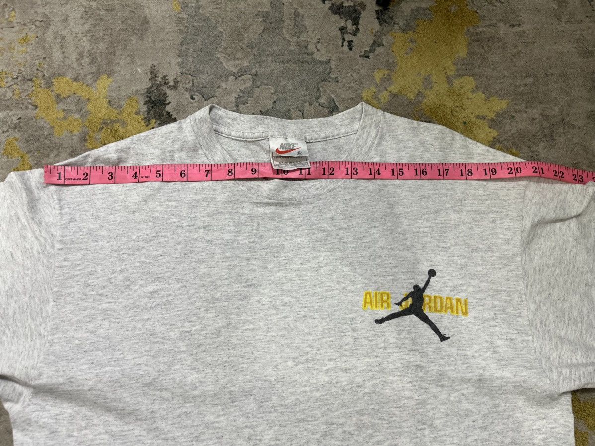 Nike RARE!!! Vintage 90’s NIKE AIR JORDAN BACKHIT Tshirt Size US M / EU 48-50 / 2 - 10 Thumbnail