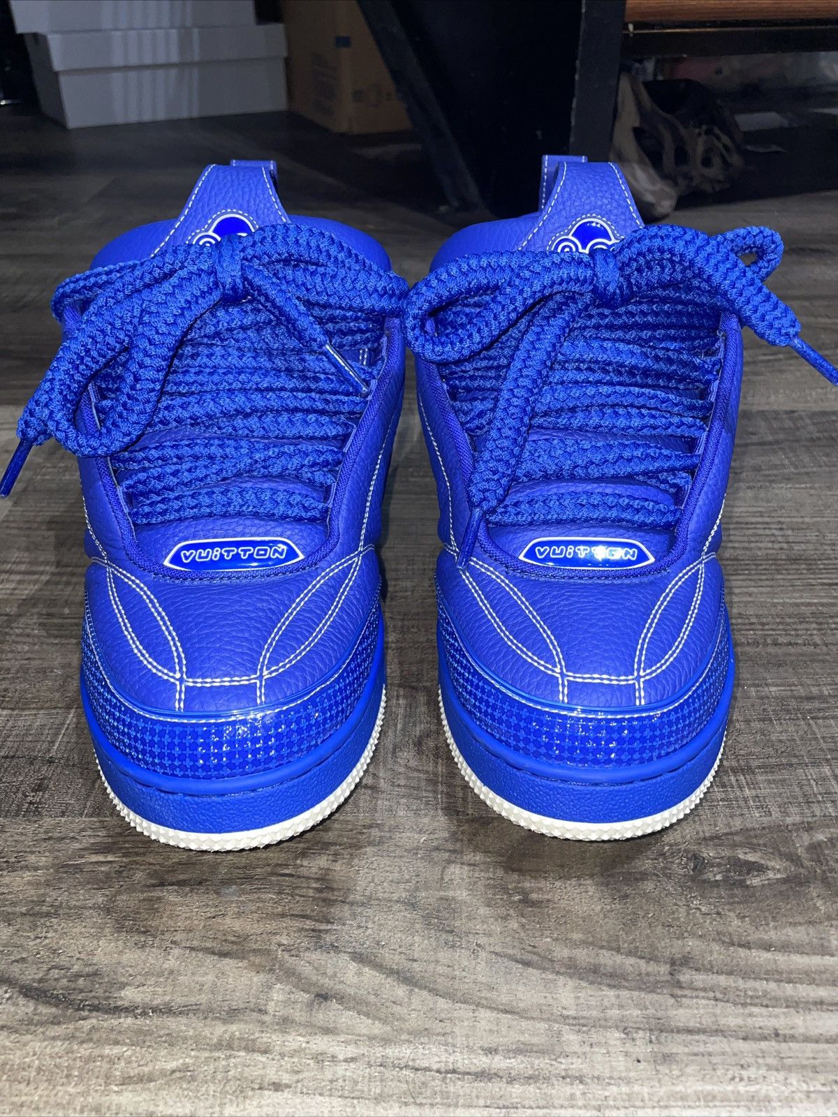 Louis Vuitton LV Skate Sneaker Blue. Size 08.0