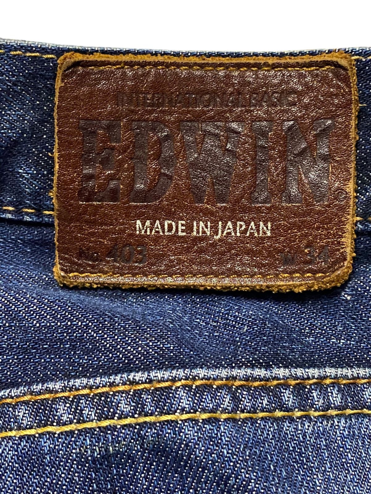 Edwin Japan Edwin International Basic Blue Wash Loose Jeans Size US 35 - 13 Thumbnail